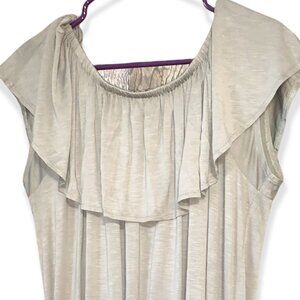 Sleeveless Ruffle Dress